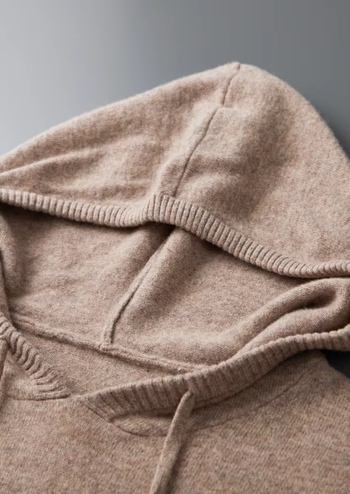 Pure Extra-Fine Merino Wool Leisure Hoodie