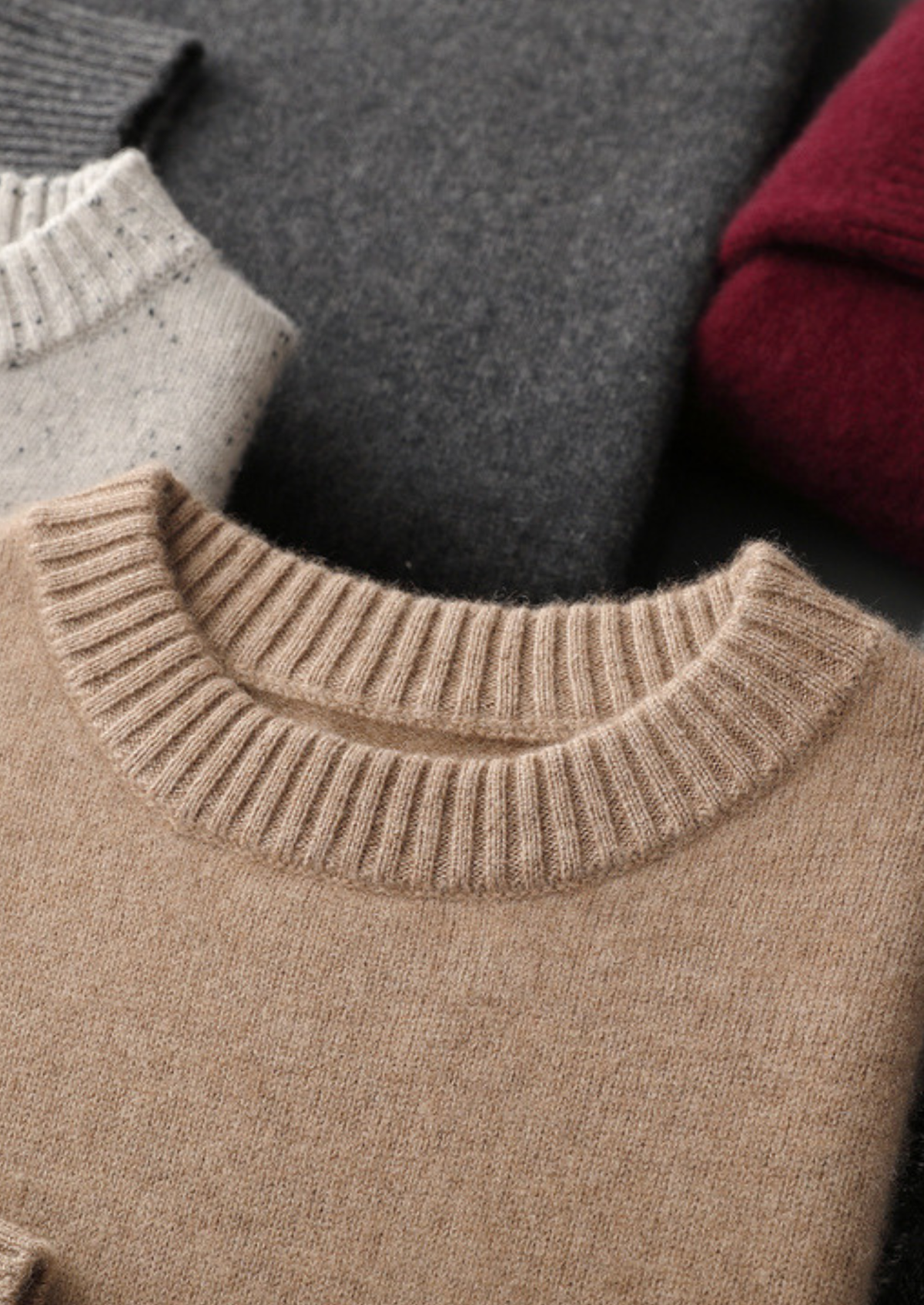 Pure Cashmere Navy Blue Essential Crewneck